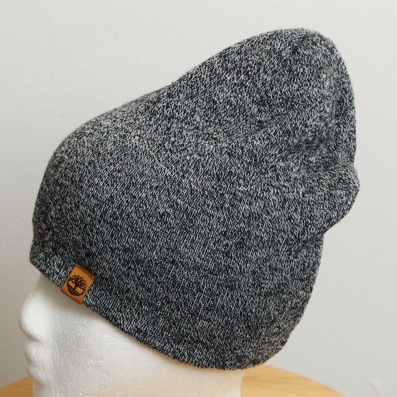 Timberland Beanie Mens OS Gray Knit Hat - Picture 3 of 6